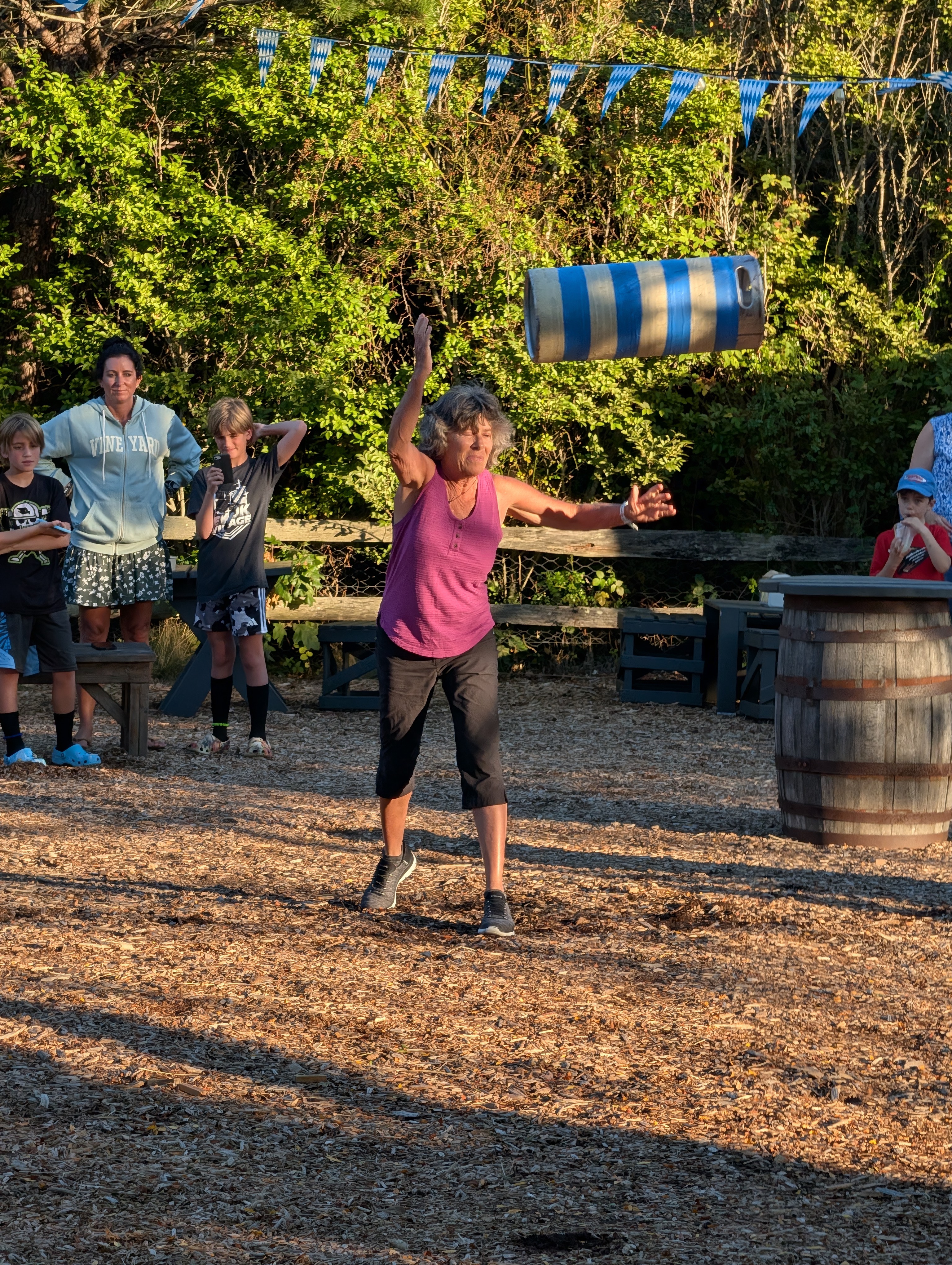 Keg Throwing